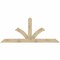 Ekena Millwork Richland Rough Sawn Timber Gable Bracket, Douglas Fir, 96"W x 40"H x 2"D x 6"F, 10/12 Pitch GBW096X40X0206RIC00RDF - alternate 1